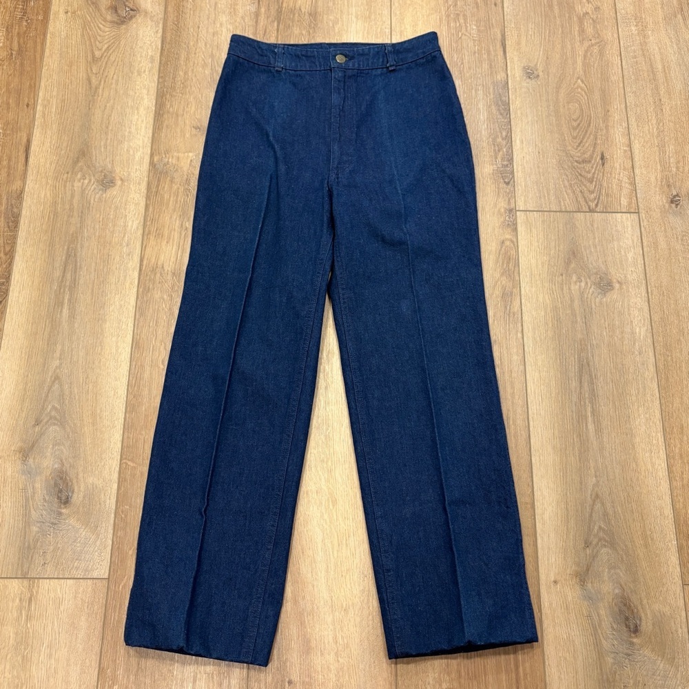 RARE VTG! 70'S 🌟NEWMAN🌟 NEW MAN STRAIGHT LEG JEANS MADE IN FRANCE SZ 42